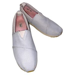 TOMS Grey Mesh Slip in Sneakers